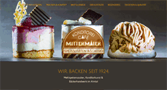 Desktop Screenshot of mittermaier.at
